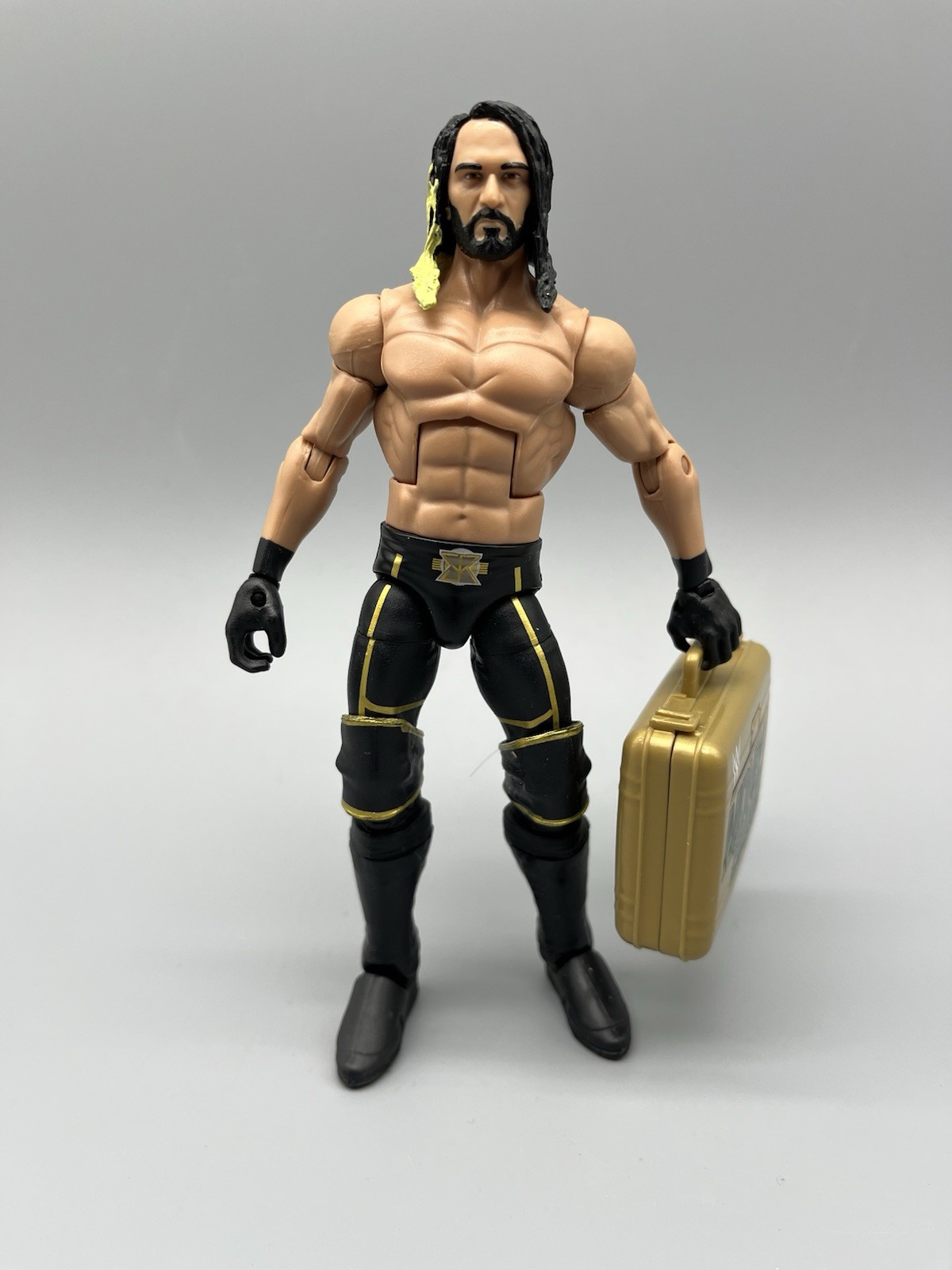 WWE Elite Seth Rollins Cashes In WrestleMania 31 Money In The Bank Exclusive TRU