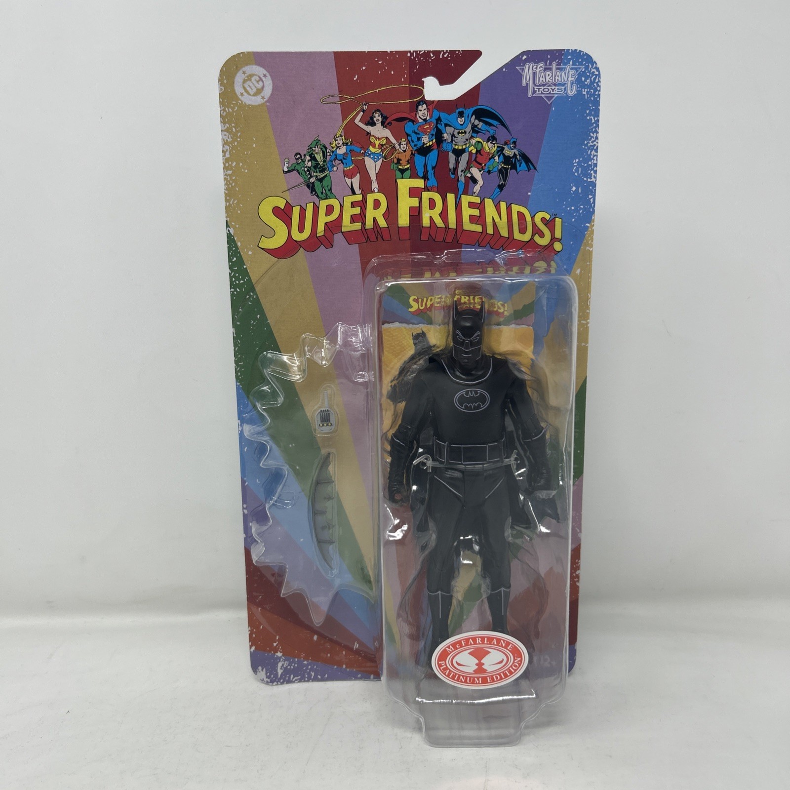 McFarlane Super Friends Phantom Zone Batman Platinum