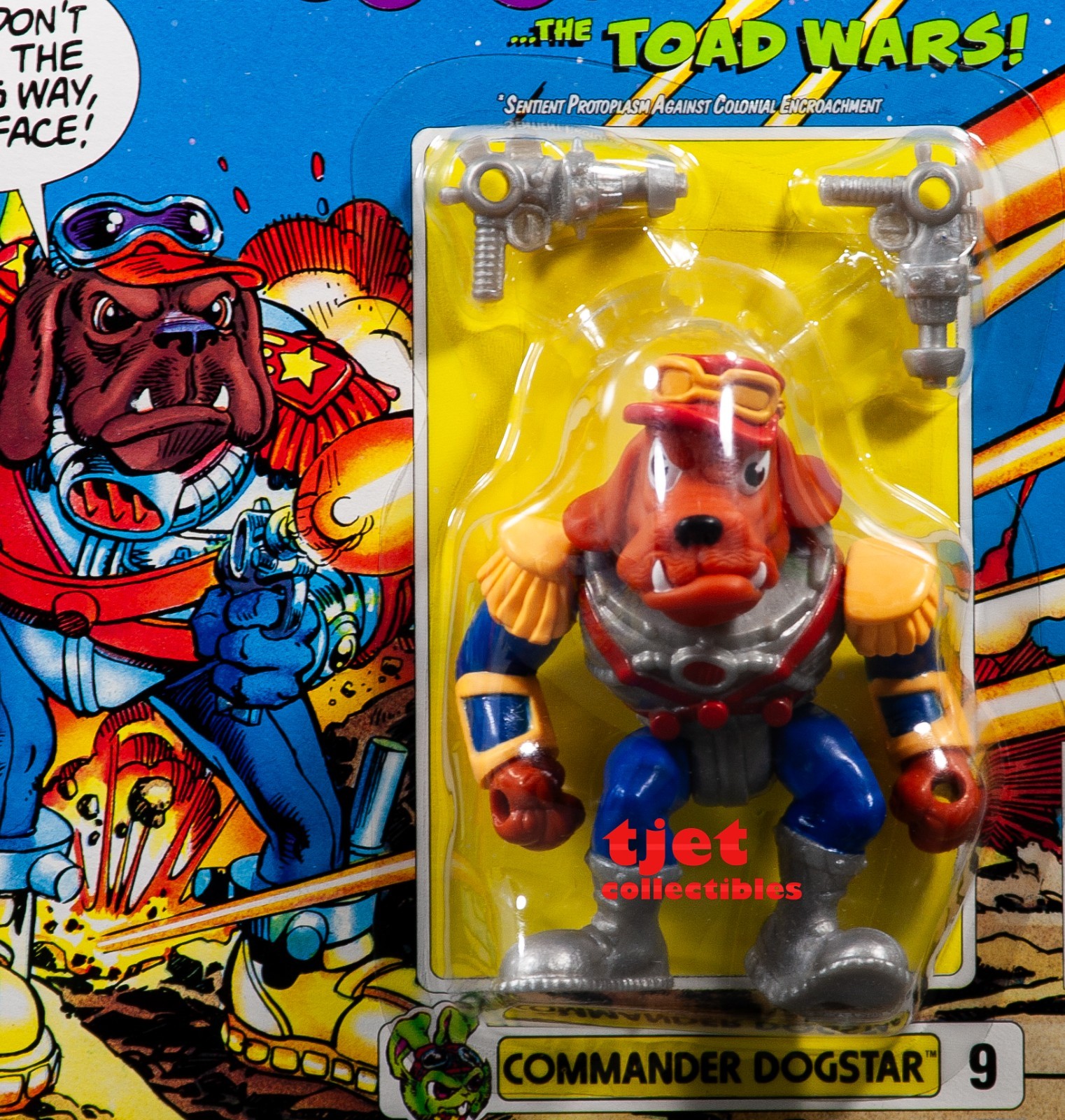 Bucky O&rsquo;Hare #9 Commander Dogstar Action Figure 1990 Hasbro New