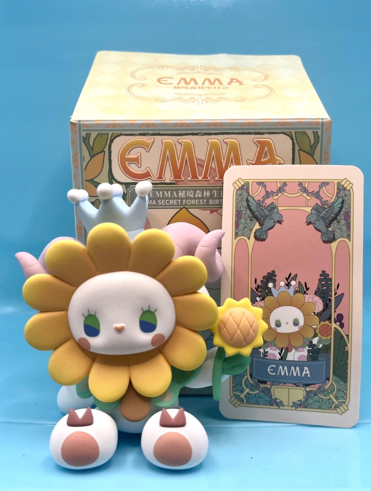 MJ Studio EMMA Limited Edition Secret Forest Birthday Party Sunflower PVC Figure
