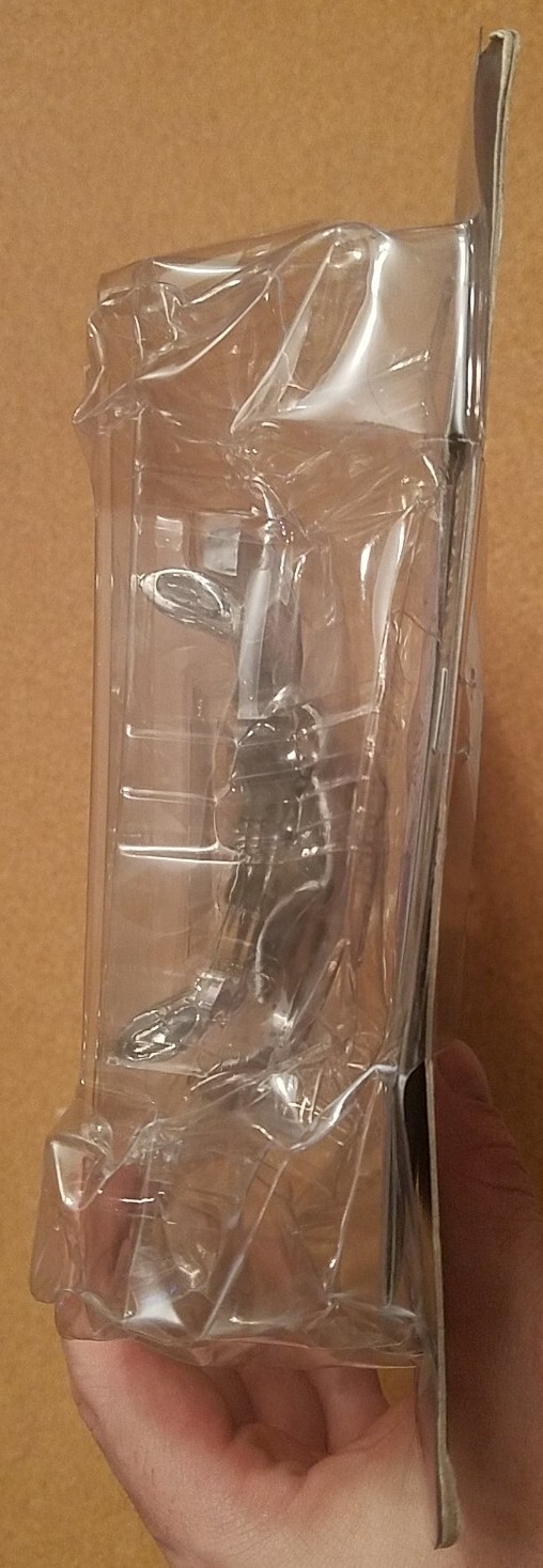 Dark Horse Comics Ghost Action Figure Chrome Version 1998 with Comic Book NIB
