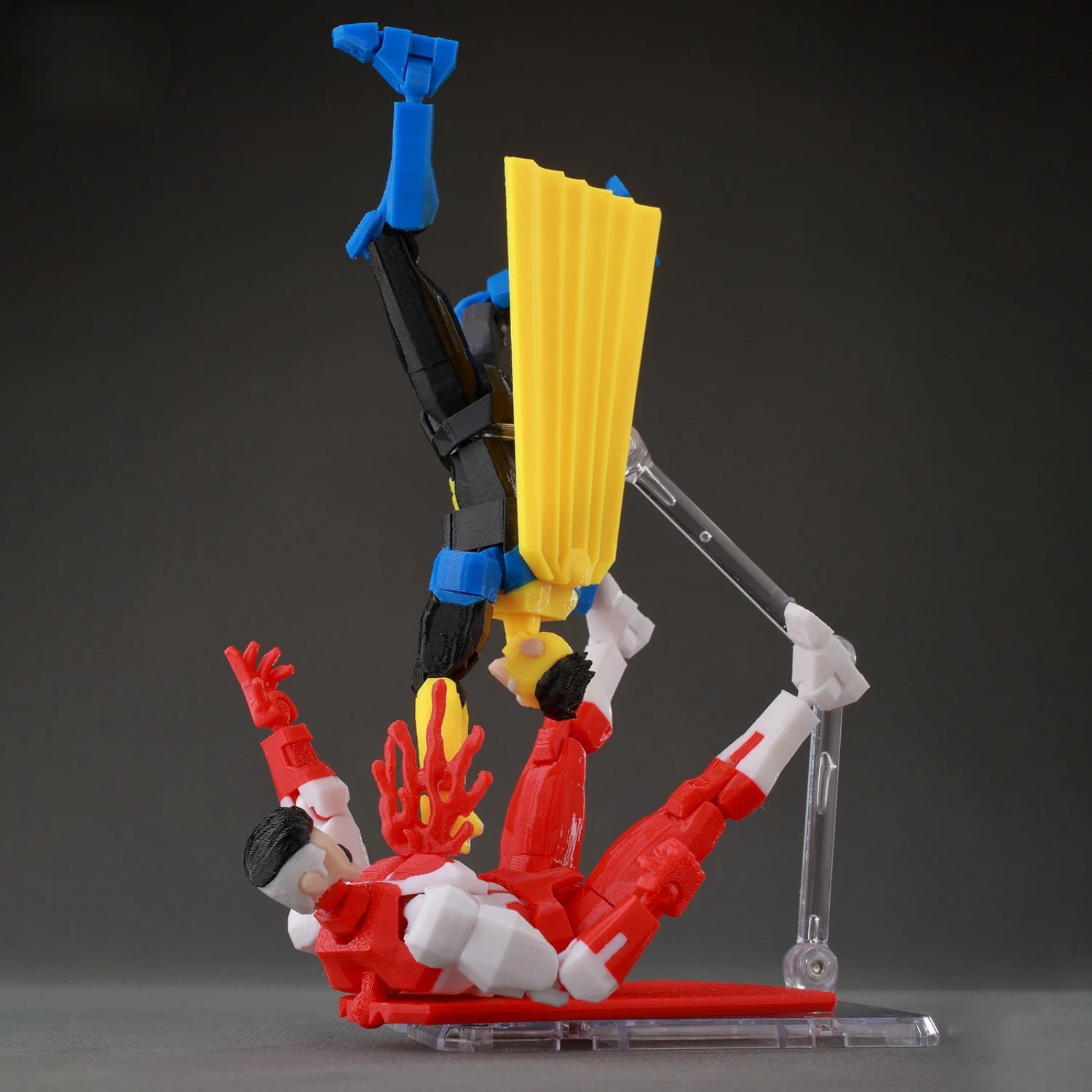 Superhero Team Invincible Boy Heroes Action Figure Multi-Colored Collectible Toy