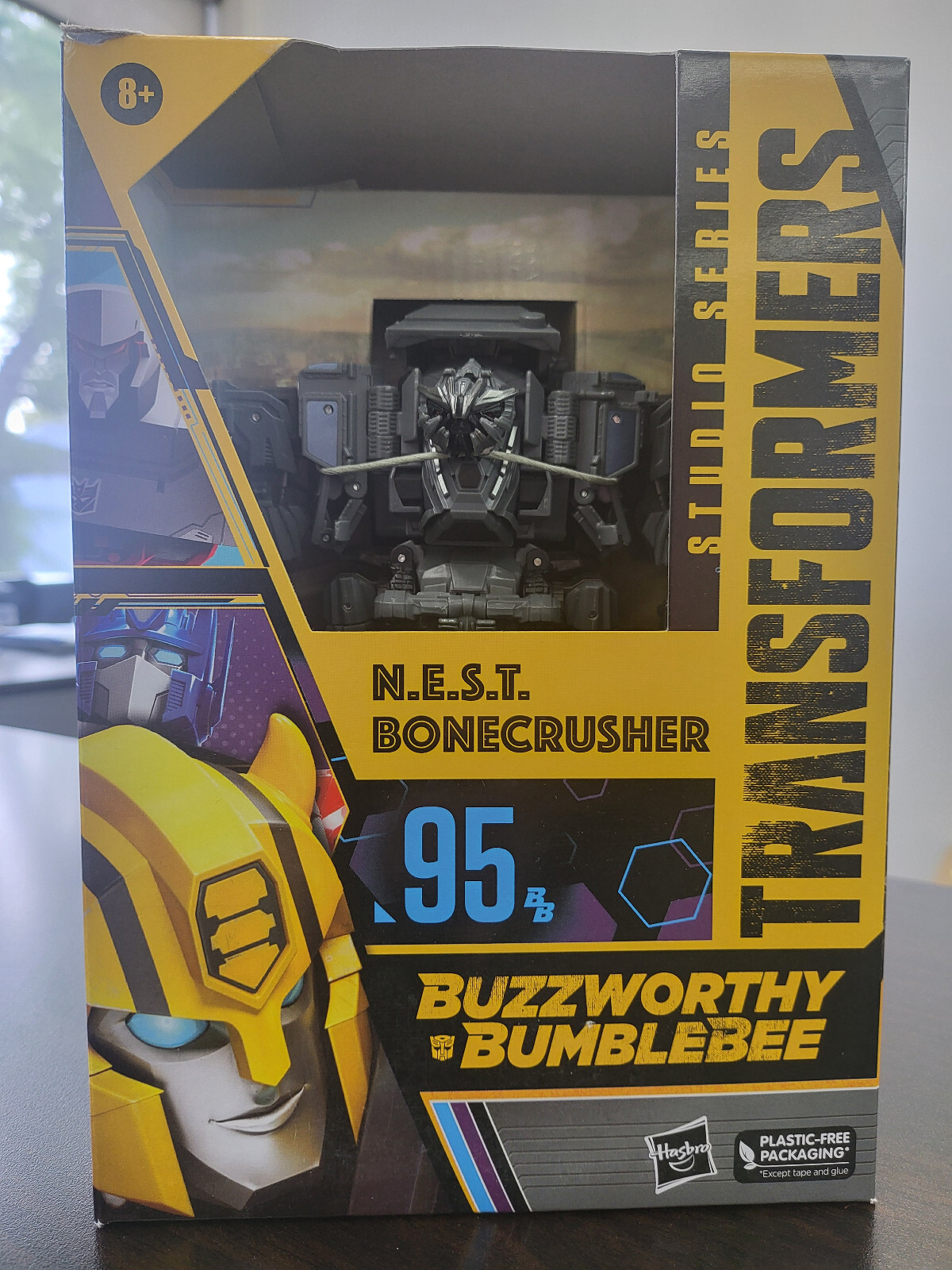Transformers Studio Series 95 BB Buzzworthy Bumblebee NEST Bonecrusher (NEW)