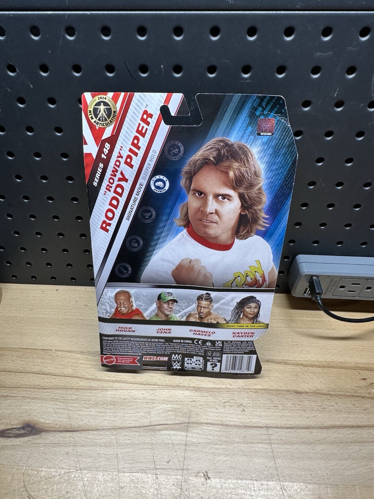 WWE Basic Main Event Series 148 Rowdy Roddy Piper Action Figure Mattel 2024