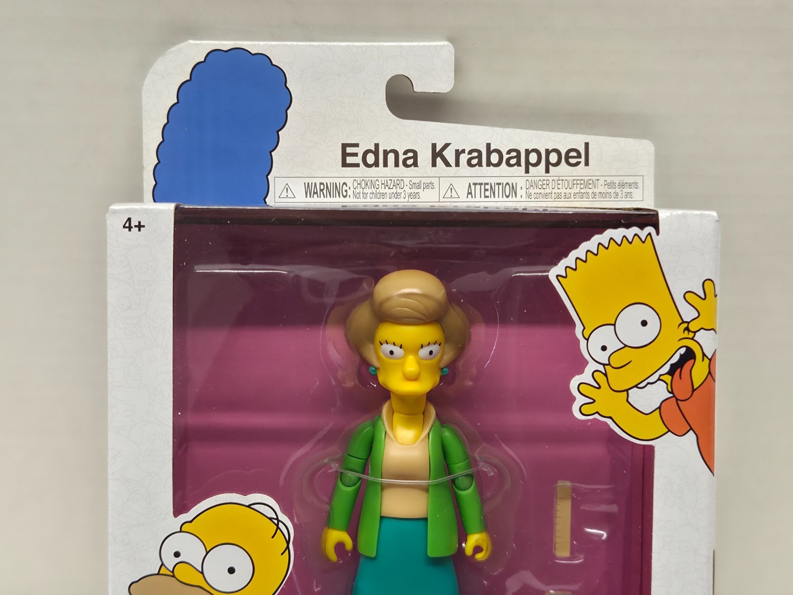 EDNA KRABAPPEL – The Simpsons Wave 5 Jakks Pacific 5&Prime; Action Figure NEW IN STOCK