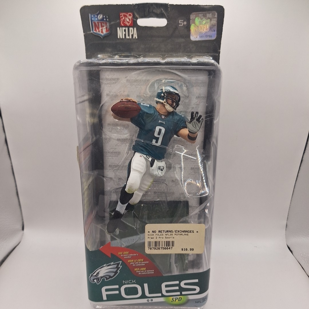 NFL Series 35 Nick Foles McFarlane Rookie Action Figure Philadelphia Eagles