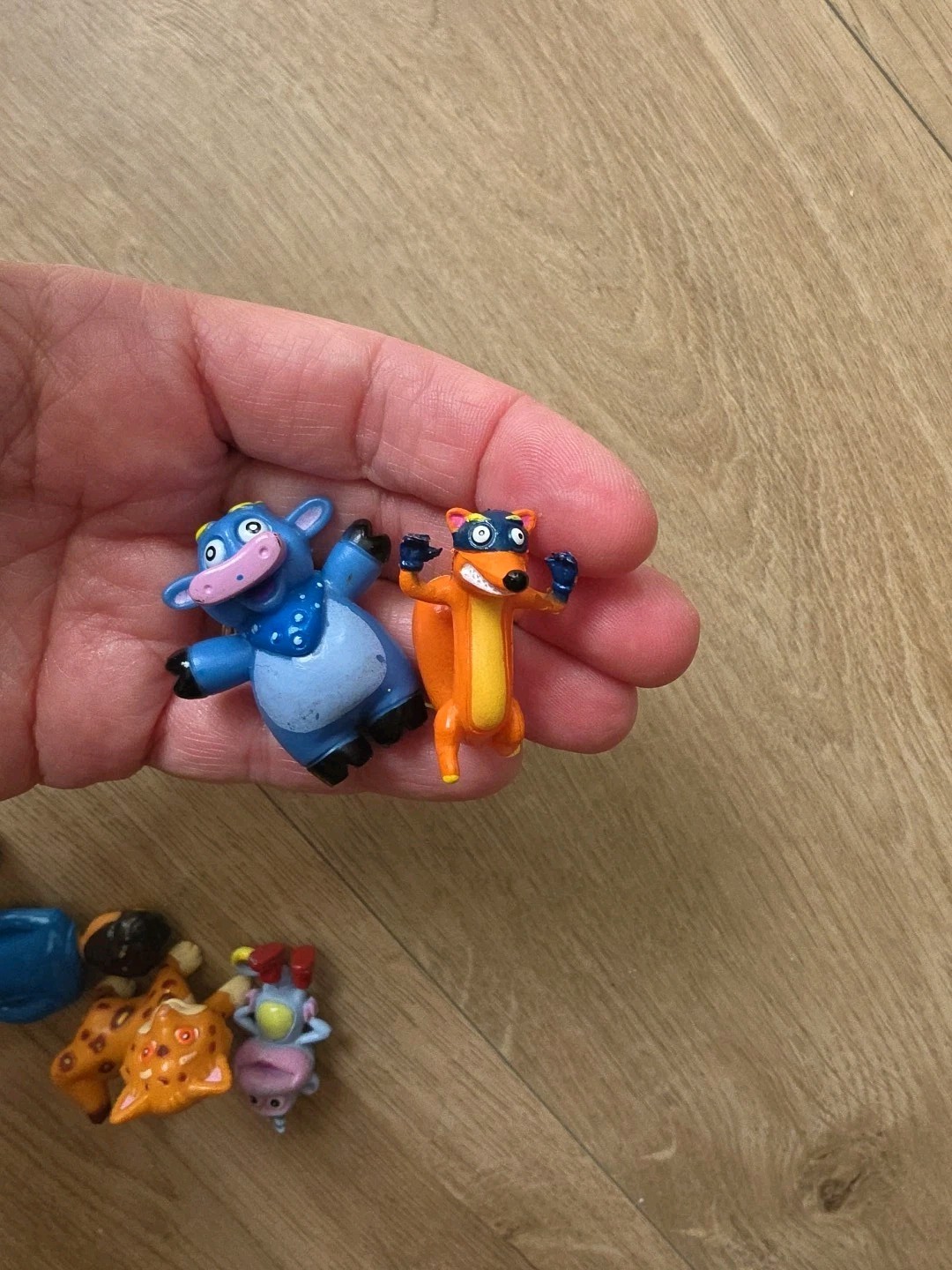 Dora The Explorer Parents Misc Figures Mini Plastic Pvc Swiper Jaguar