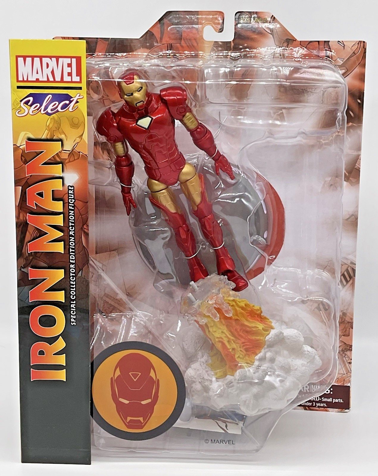 Marvel Select Iron Man Action Figure Diamond Select Toys Collector&rsquo;s Edit 7 inch