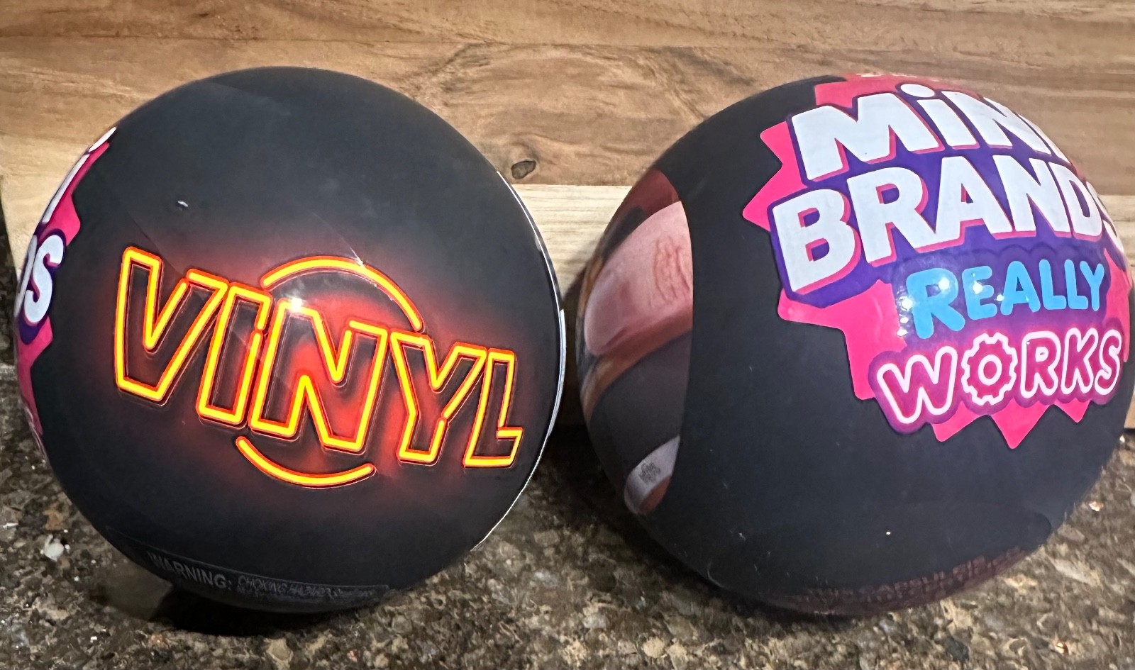ZURU Mini Brands Really Works VINYL RECORD Capsule Mystery Blind Pack Lot of 2