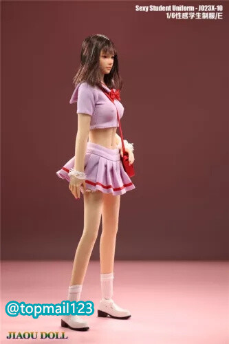 JIAOU DOLL 1:6 JO23X-10 Girl Student Uniform Clothes For 12&Prime;Female PH TBL Figure