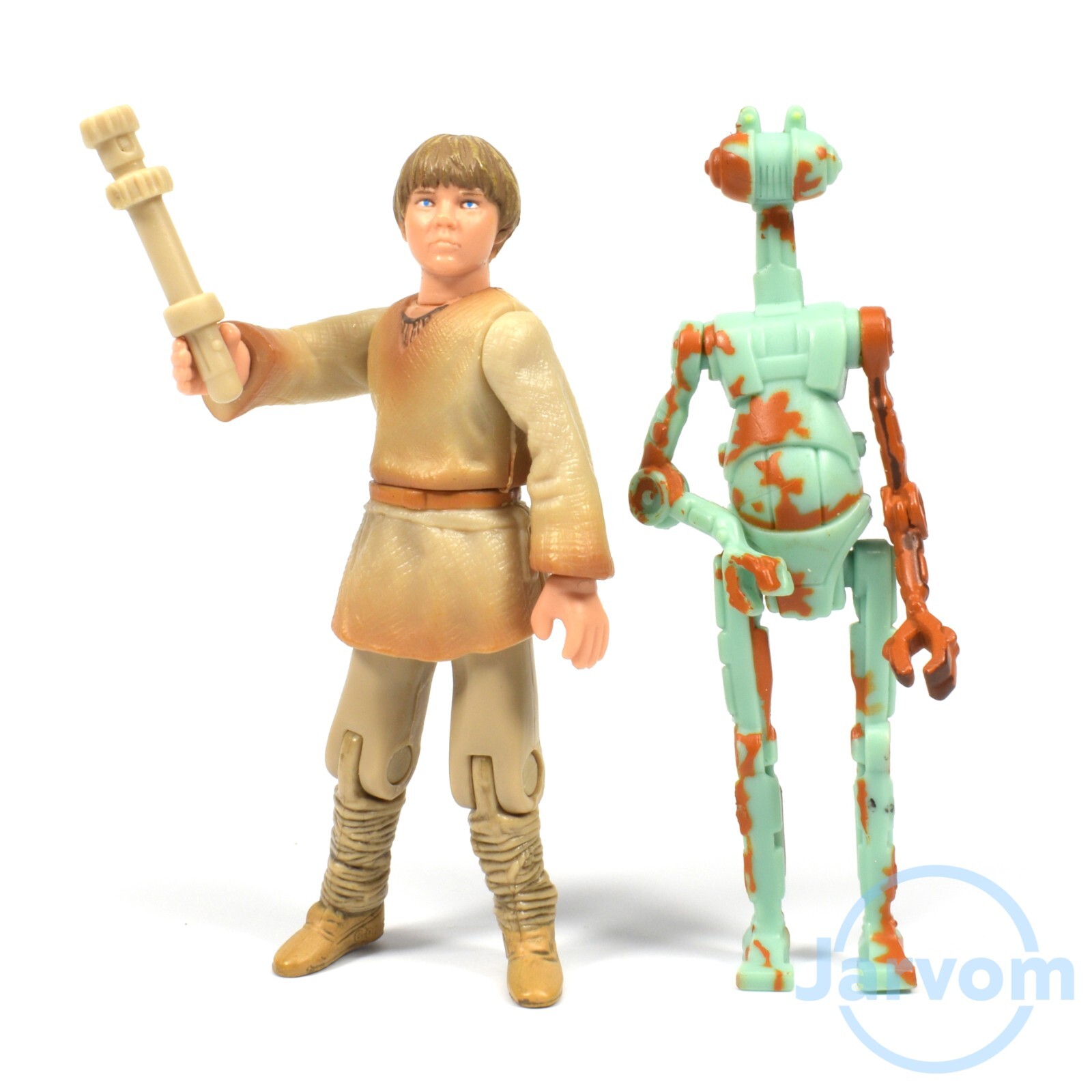 Star Wars 3.75&Prime; POTJ Power of the Jedi Mechanic Anakin Skywalker Loose Complete