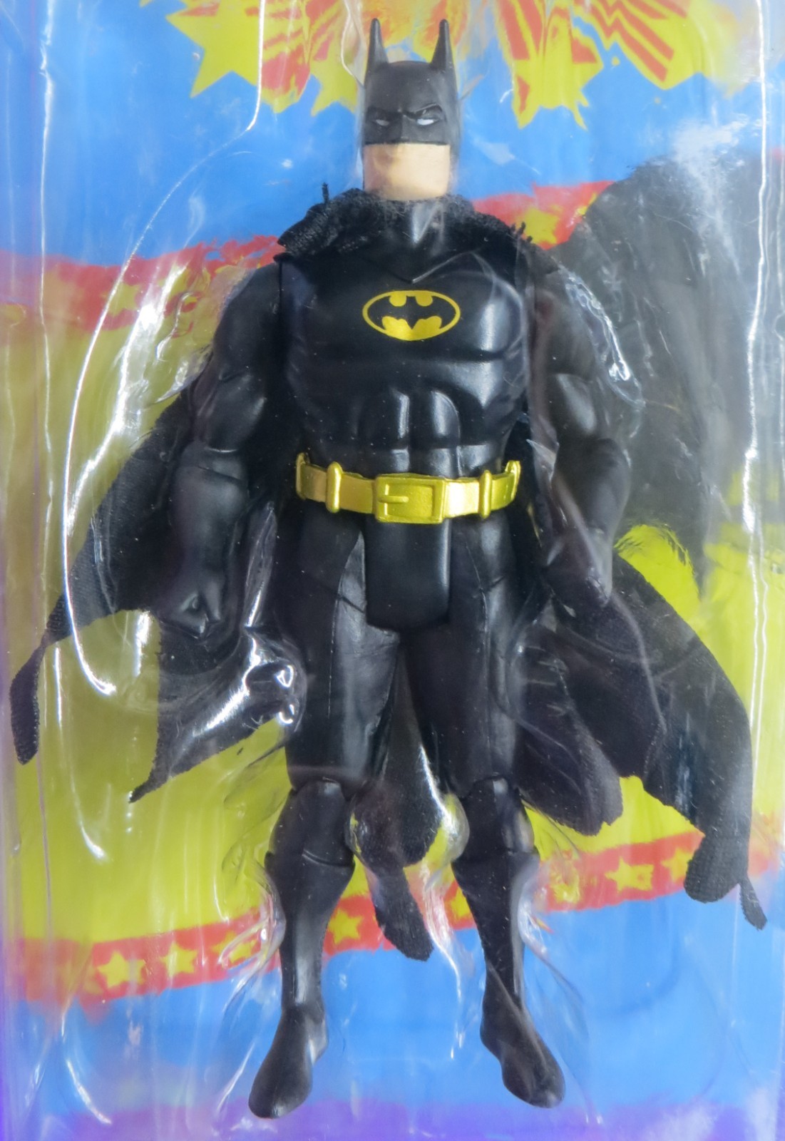 MCFARLANE SUPER POWERS BLACK BATMAN BAT-MAN LOOSE DC Universe DCU Figure 4&Prime; 5&Prime;