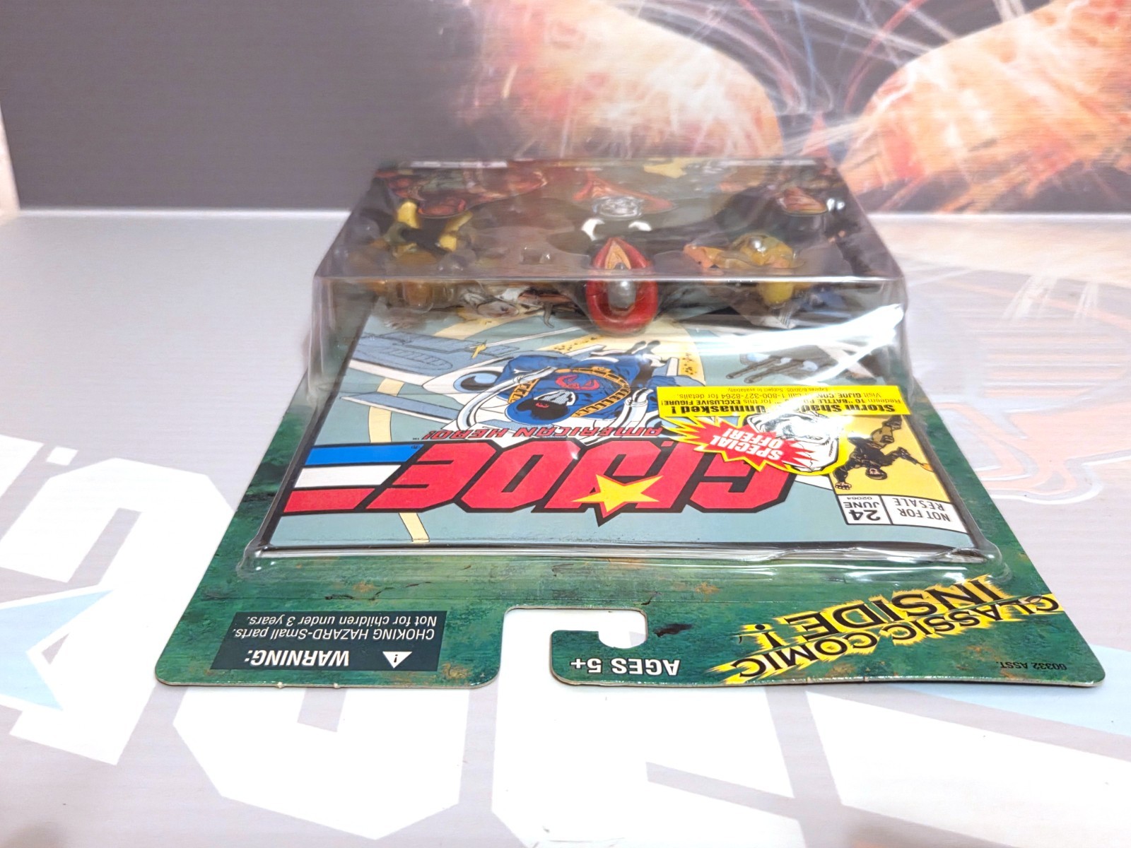 2005 GI Joe Comic Book 3 Pack – Set #24 – Duke, Destro & Roadblock