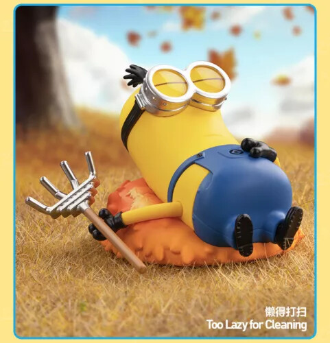 POP MART Minions Lazy Every Day Series Confirmed Blind Box Figure Hot Toys Gift