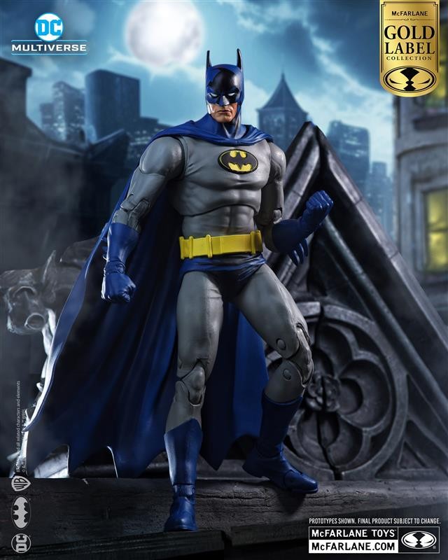 Batman Knightfall 30th Anniversary SDCC 2023 Exclusive Mcfarlane Gold Label New