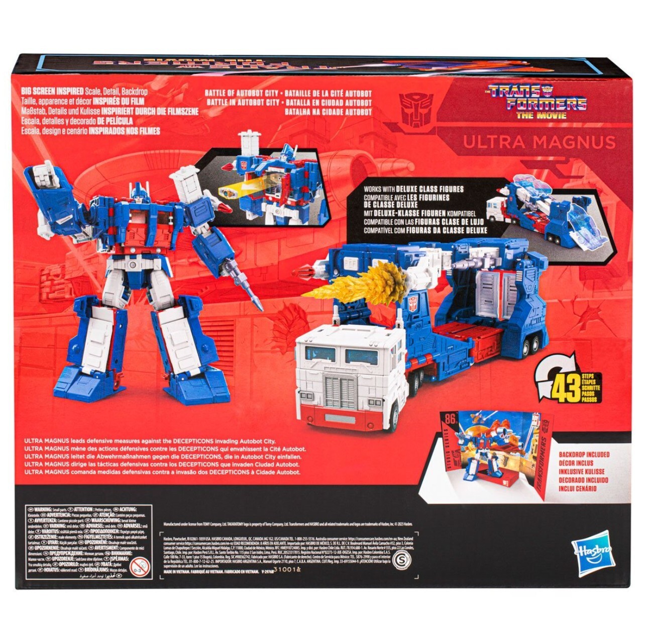 Transformers Studio Series 86 Commander Ultra Magnus ***IN-STOCK***