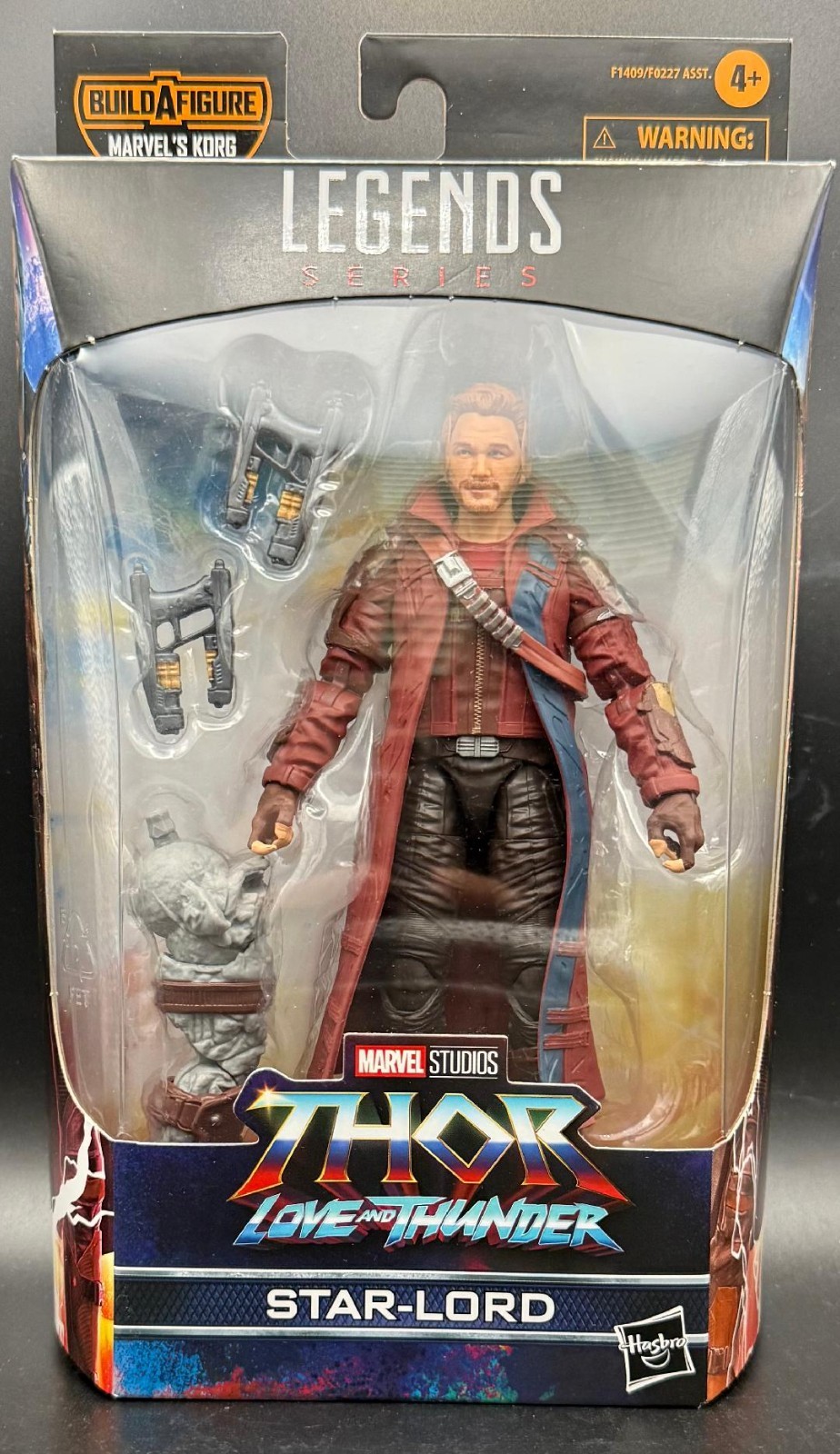Marvel Legends Series – Star-Lord – Love and Thunder – BAF=KORG – 2022