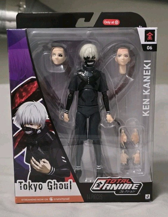 Jazwares Total Anime Tokyo Ghoul KEN KANEKI #06 Action Figure Target Exclusive