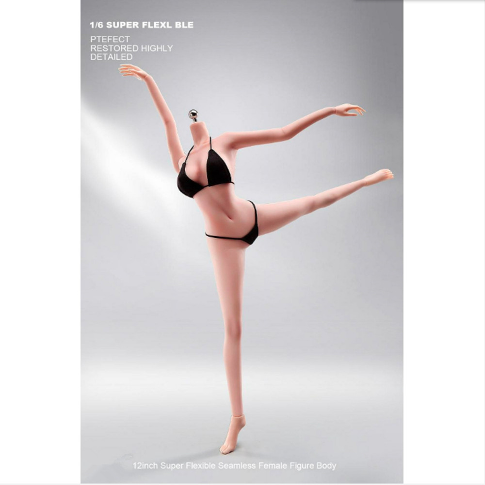 1/6 Normal Large Breast Super Flexible Seamless Body 12 » Makeup Female Figure