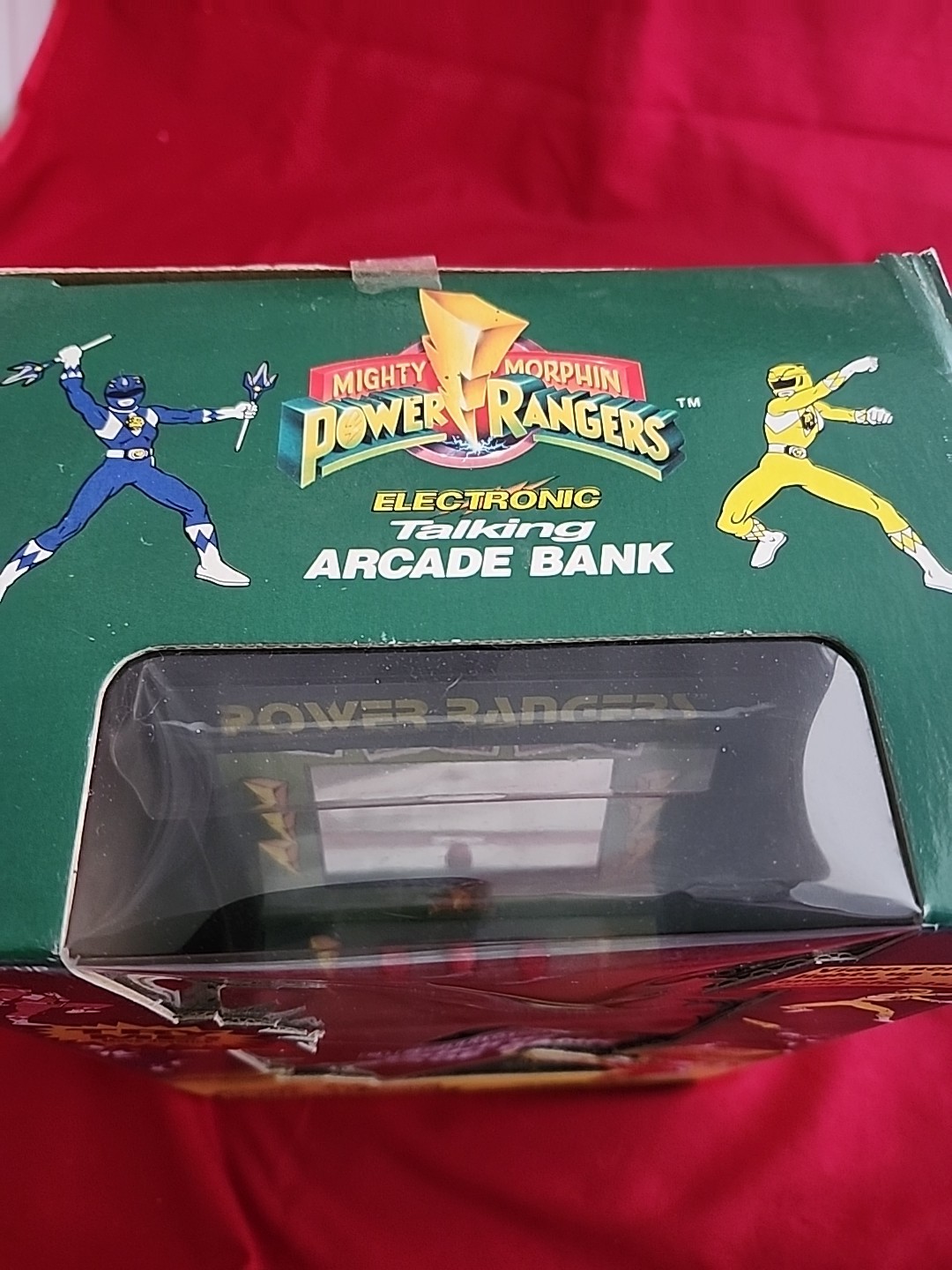 Power Rangers Electronic Talking Arcade Bank In Box
