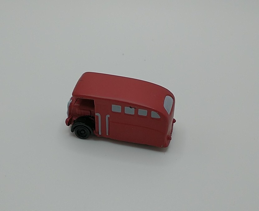 Bertie Red Brown Bus Gullane Thomas The Tank & Friends 1” High Plastic
