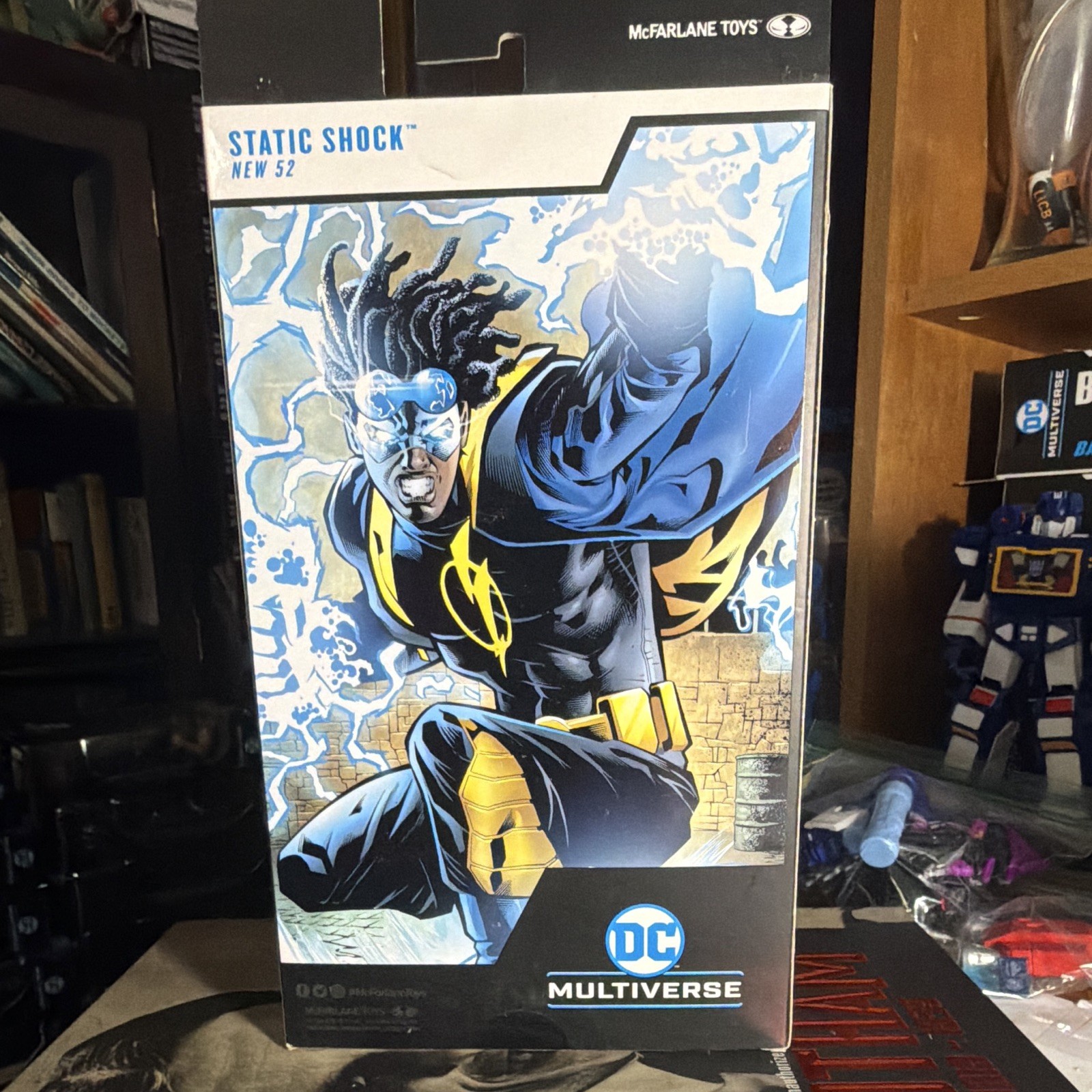 McFarlane Toys Static Shock DC Multiverse New 52 Action Figure 7 in 12+