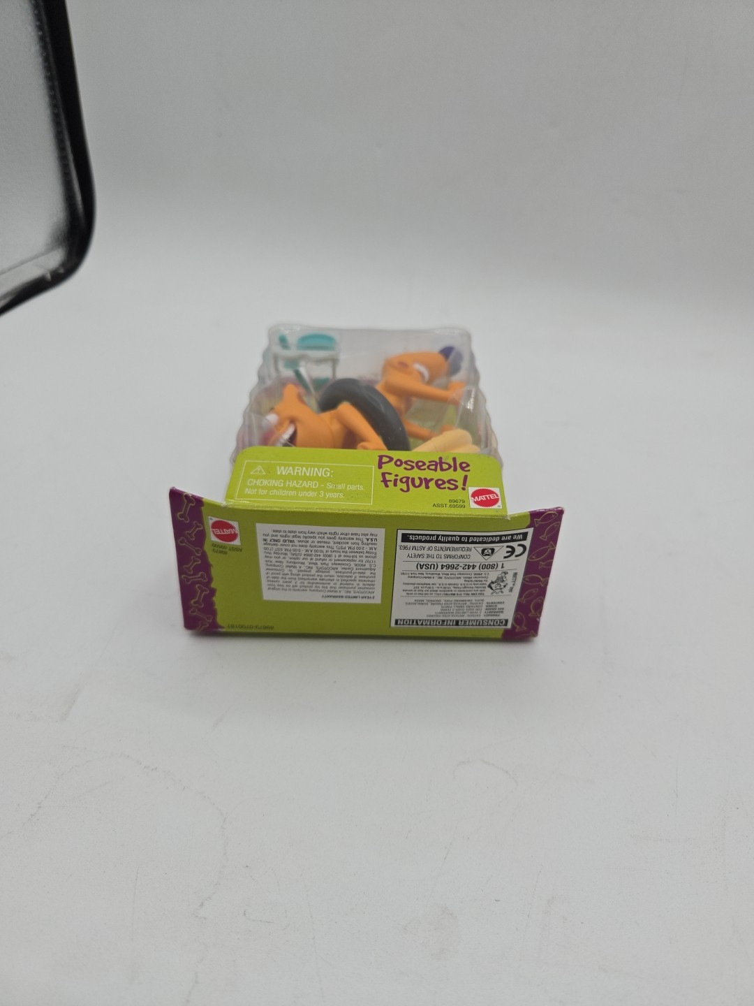 Nickelodeon CATDOG Pool Party Paradise Poseable Figures Viacom Mattel 1999 NEW