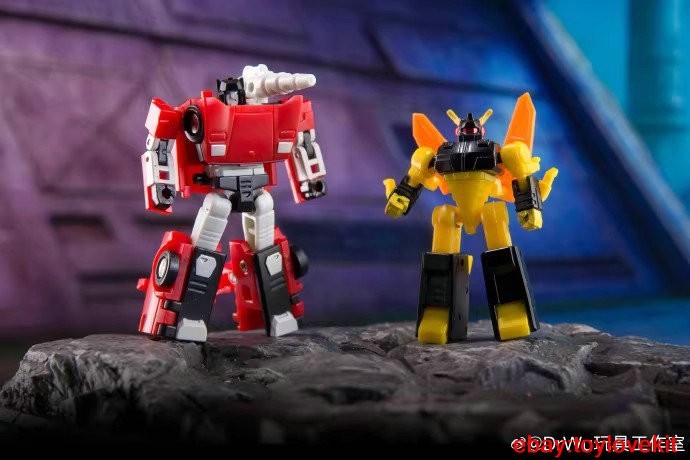 New Transformation toys Extrme Warfare Dr.WU DW-E49 DW-E50 Figure In Stock 6cm