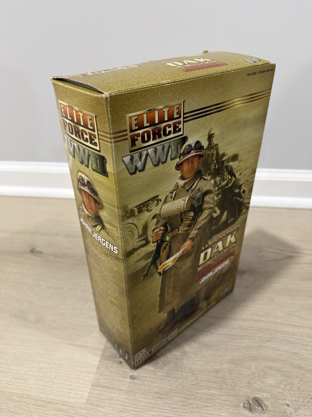 Elite Force Afrika Korps DAK Motor Cycle Recon Johan Jergens—NEW