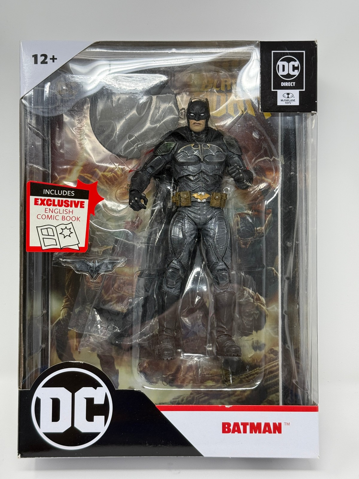 McFarlane DC Direct BATMAN Custom Paint w/ leather cape (Lee Bermejo design)
