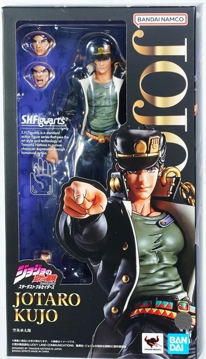 S.H.Figuarts Jotaro Kujo JoJo&rsquo;s Bizarre Adventure Stardust Crusaders BANDAI NEW