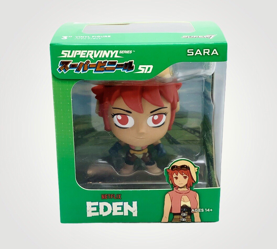 Super7 EDEN Supervinyl 3&Prime; Mini Figures COMPLETE lot of 4 Netflix Anime
