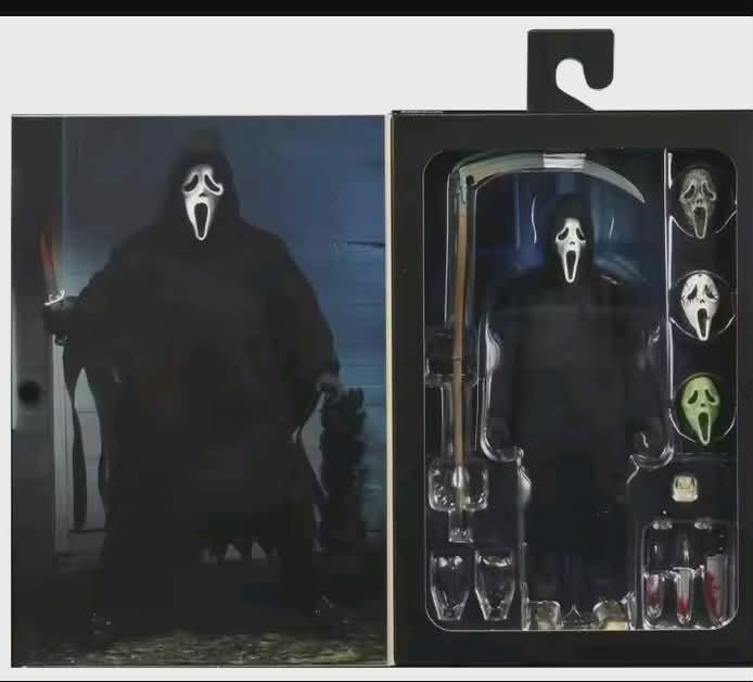 2026 NEW 18CM Boxed NECA Scream PVC Action Figure Collectible Model ToyS high.WW