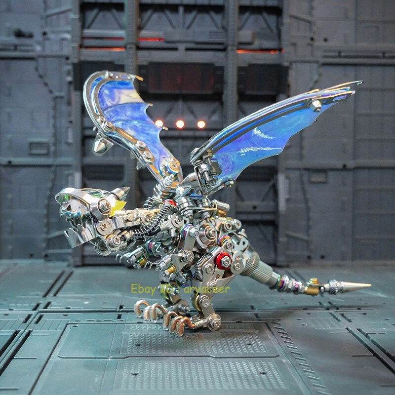 Mechanical Party Studio Nidhogg Blue Wing Dragon Assemble Model In Stock