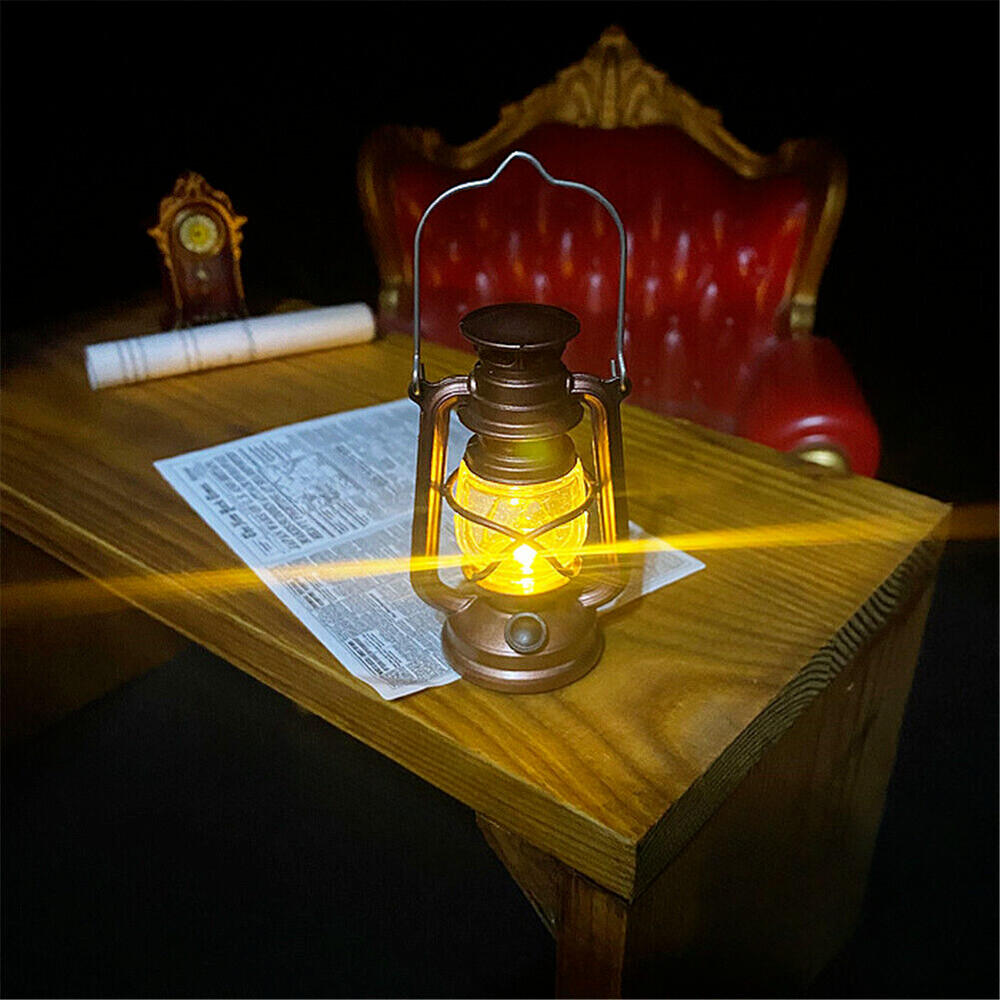1/6 Scale Oil Lamp Model Scene Props for 12&Prime; Action Figure Soldier Toys Plastic