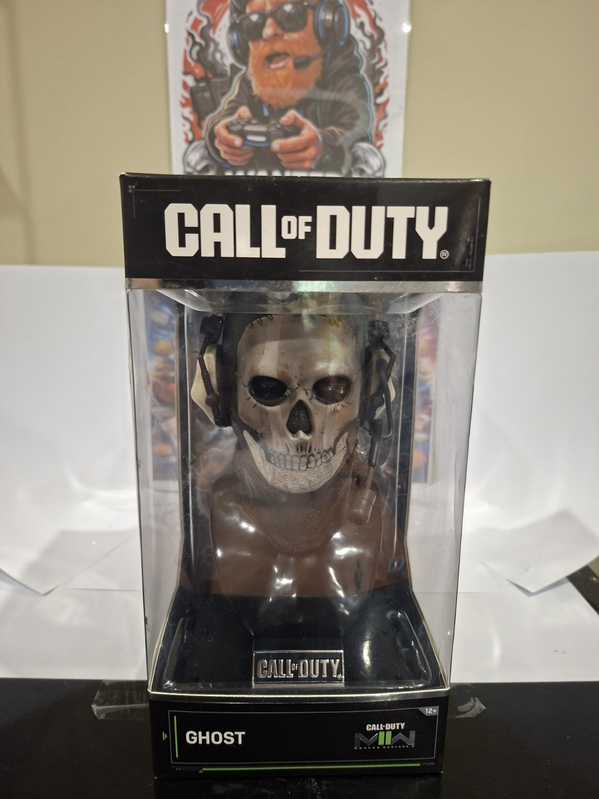 Call of Duty Ghost Bust Statue 21cm COD Display Head Figure