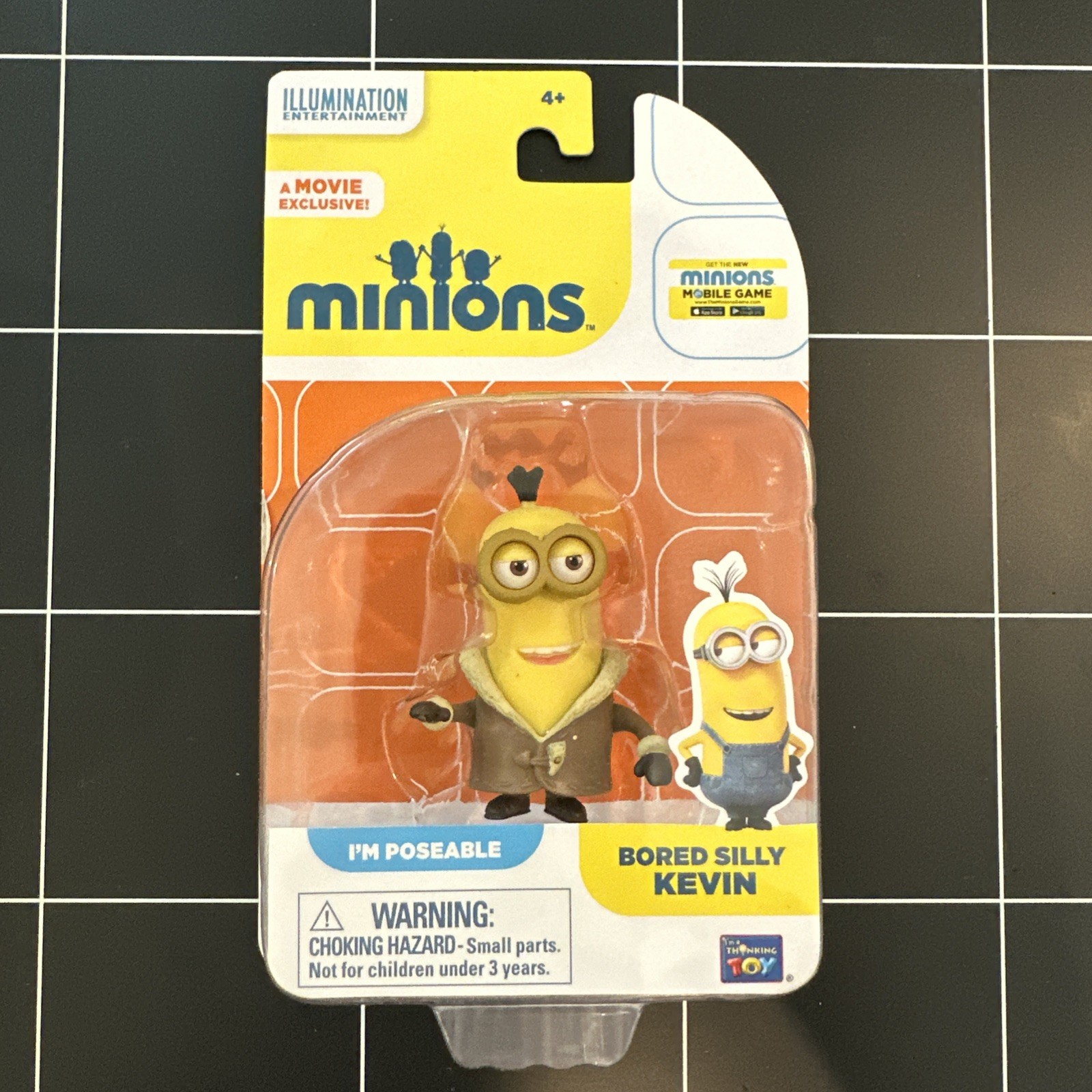 Minions Bored Silly Kevin Collectable Action Figurine NEW
