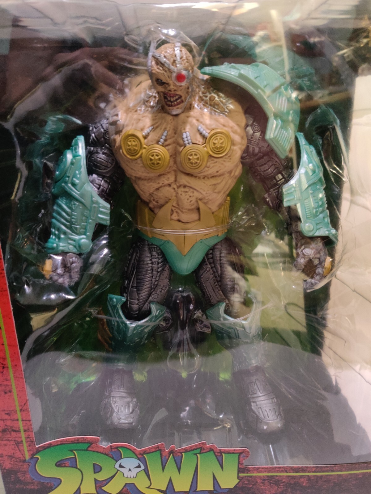 SPAWN MEGAFIG « OVERTKILL » Figure MCFARLANE TOYS 10&Prime; Wave 3 NEW SEALED