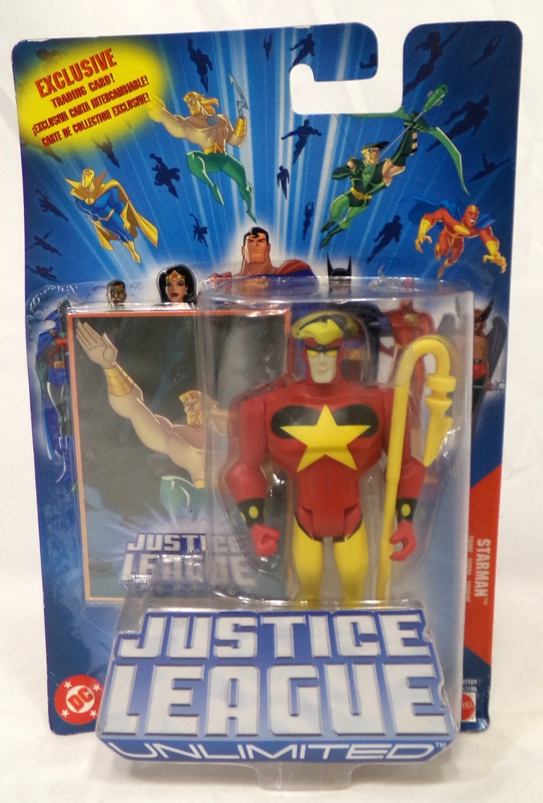 Mattel DC Justice League Unlimited Starman H7188 5&Prime; Figure New Sealed 2005