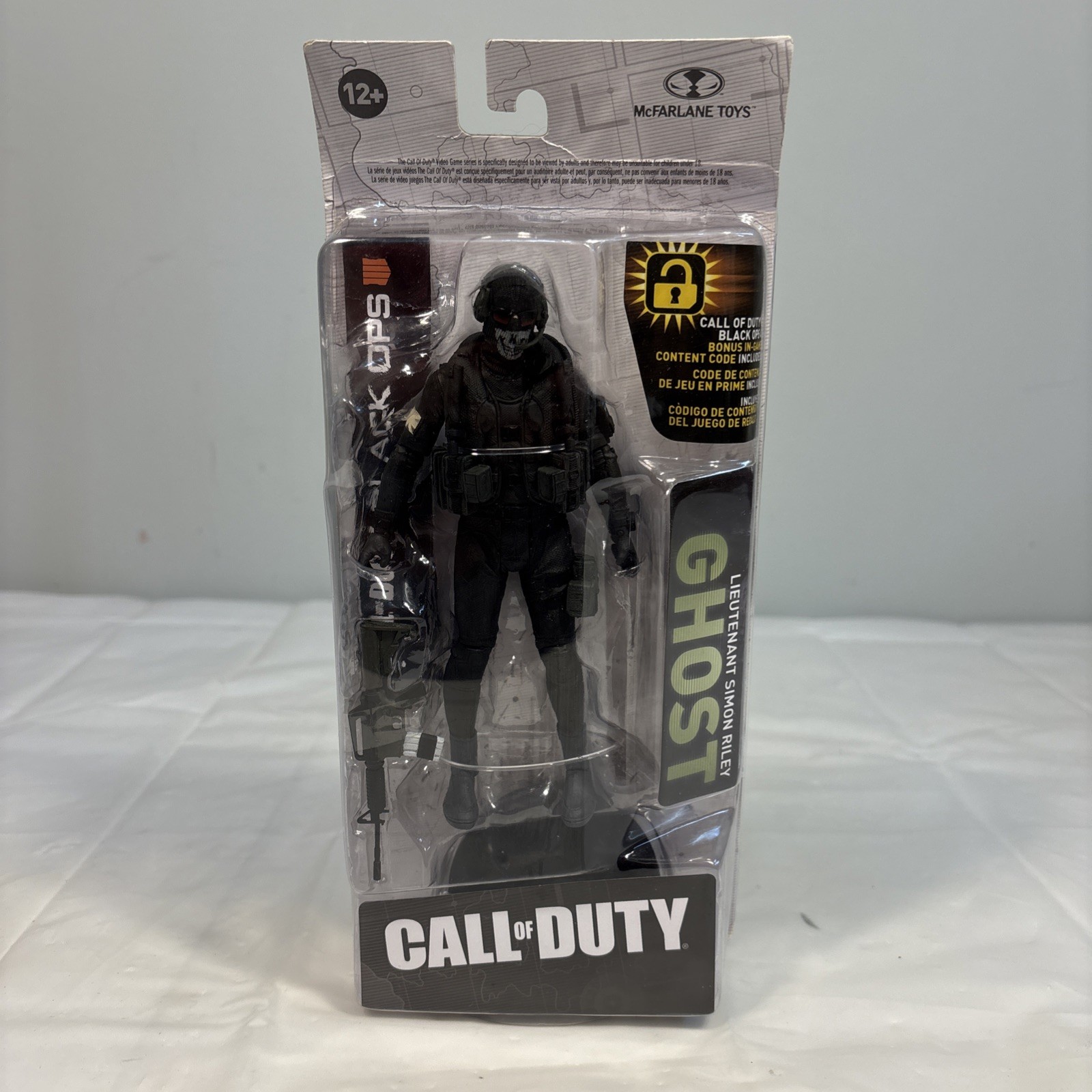 Call of Duty Lieutenant Simon Riley Ghost 6&Prime; Figure Sealed Black Ops 4 McFarlane