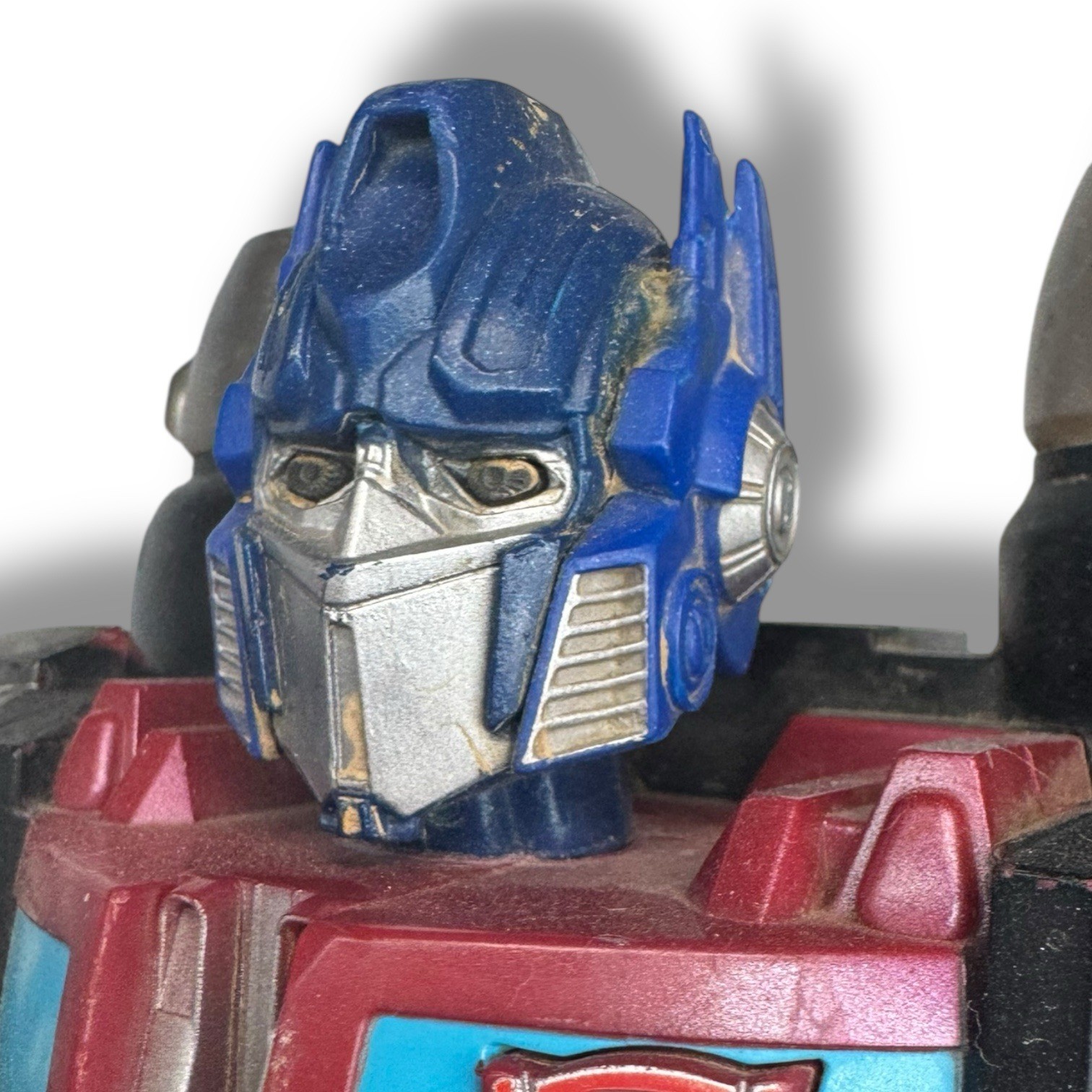 Transformers Mega Power Bots Optimus Prime 12” 2008 Hasbro – Damaged