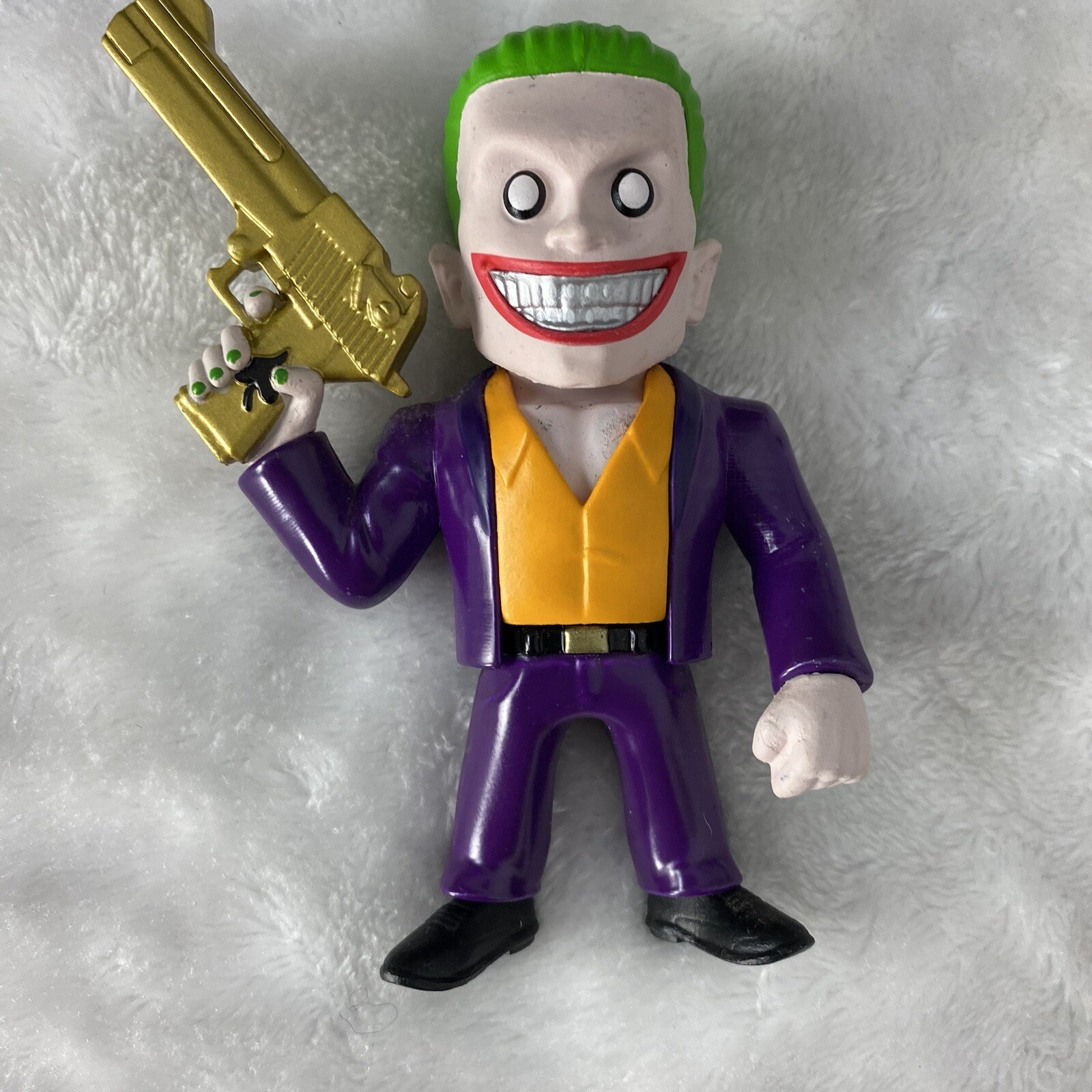 Jada Toys Metals Diecast The Joker Boss Figure Suicide Squad Big Smile EUC