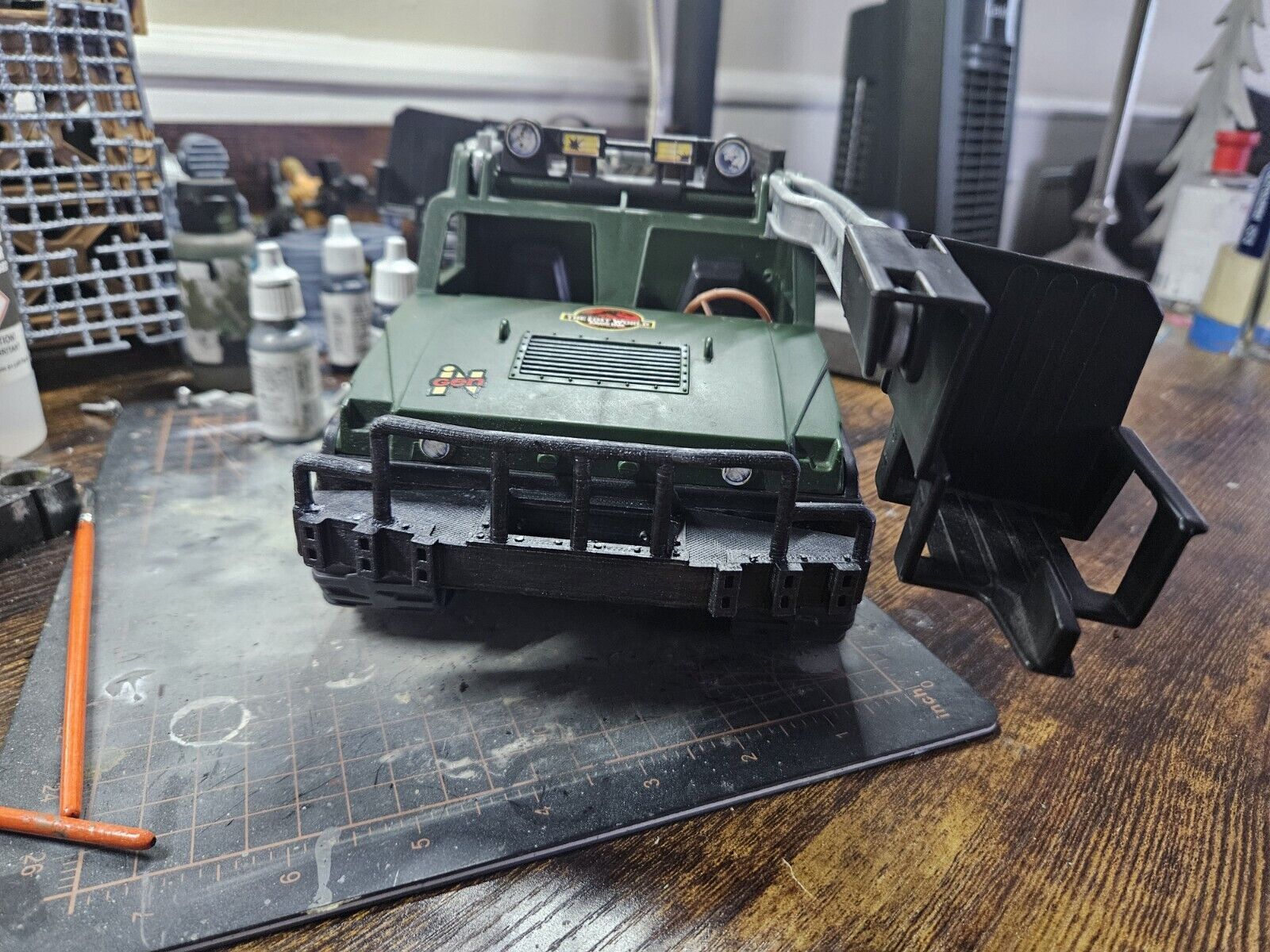 IBIS TEK Front Bumper with Brush Guard