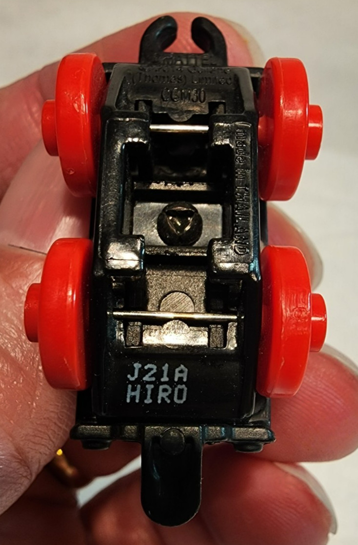Thomas & Friends Minis – Hiro – #51 – Black – 2014 – Thailand, Train car engine