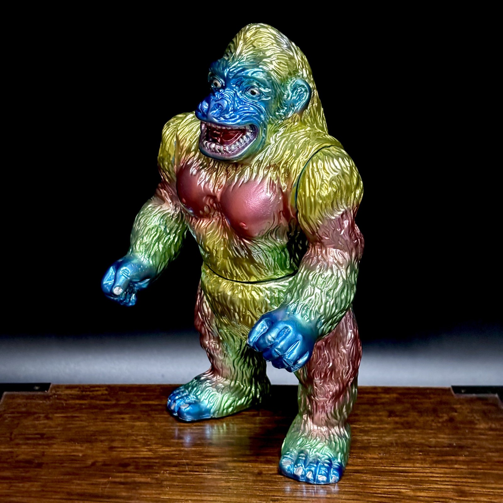 Marusan Giant Gorilla Sofubi Figure Repaint Custom 20cm Japan Kaiju