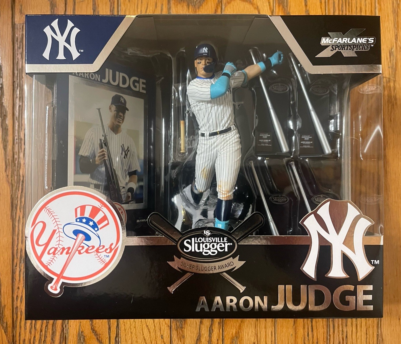 Aaron Judge New York Yankees Silver Slugger Box Set McFarlane&rsquo;s SportsPicks
