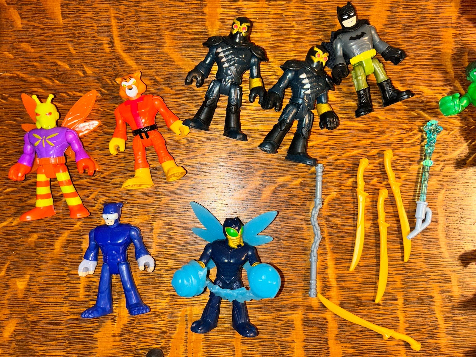 Playskool Hasbro Action Figures Star Wars Marvel DC Toy Lot Of 38+ Accessories