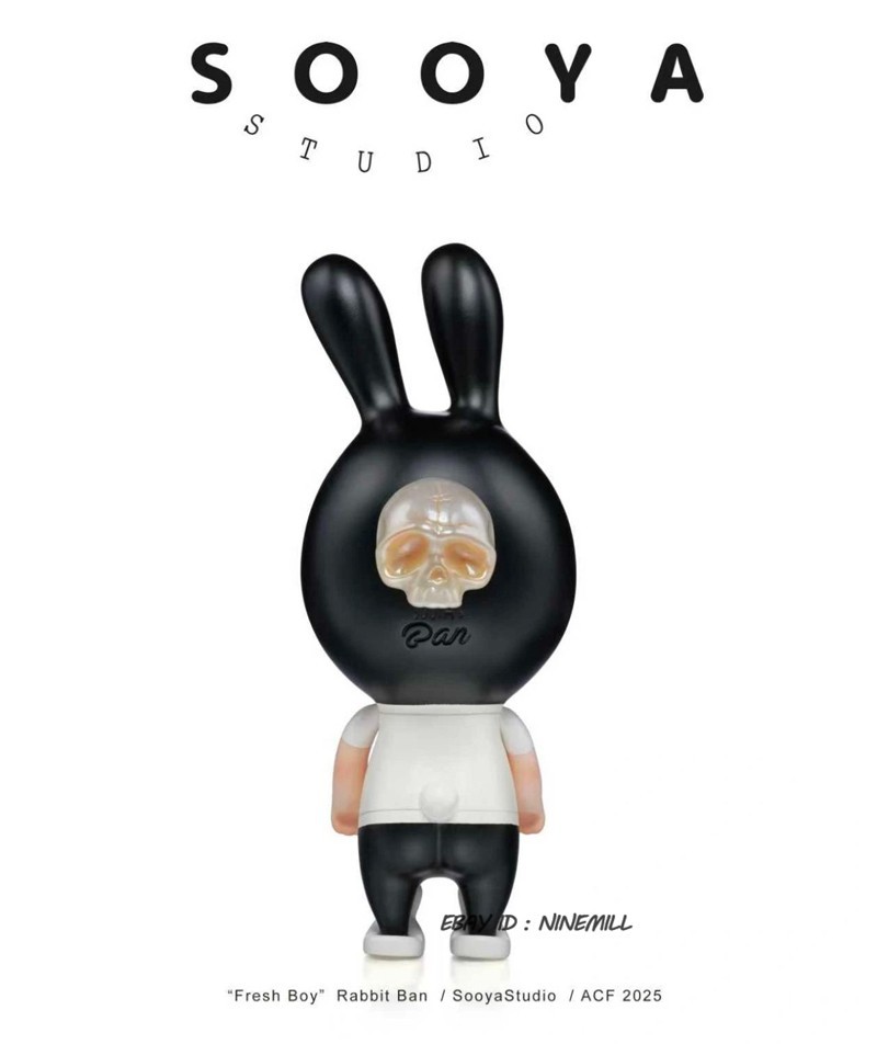 Sooya Studio « Fresh Boy » Rabbit Ban ACF 2025 Limited Statue Tidal Current