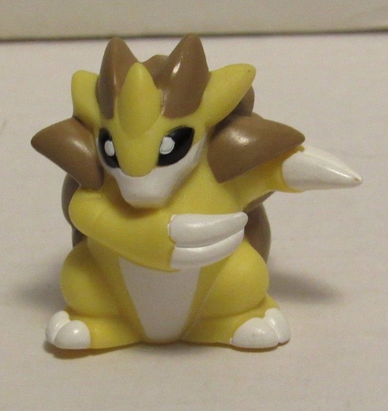 1997 Pokemon Finger Puppet Sandslash Figure Gotta Catch Them All Nintendo #1