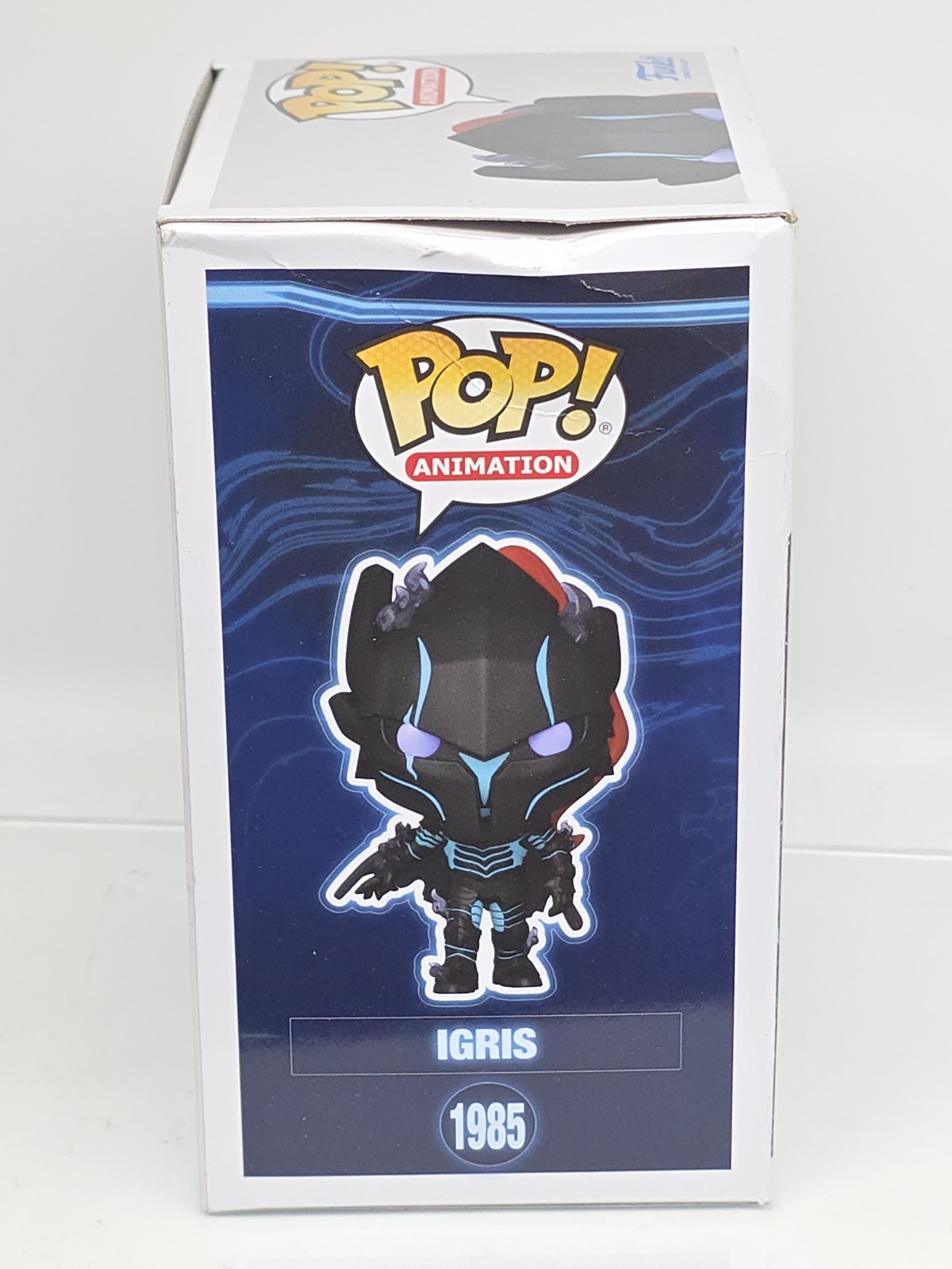 Funko Pop Solo Leveling Igris #1985 Animation Vinyl Damaged Box w/Protector